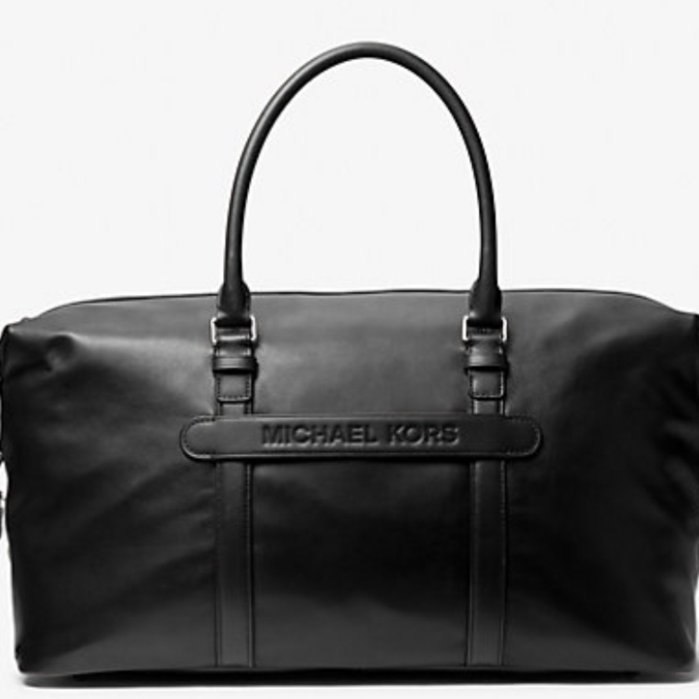 Michael Kors Black Duffel Bag - Varick - Picture 5 of 10